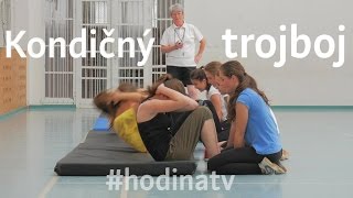 Kondičný trojboj na hodine telesnej výchovy s Máriou Bizoňovou #hodinatv