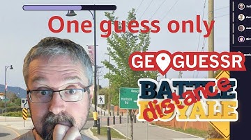 Geoguessr Battle Royale Pinpoint Distance - One Location per Town/City