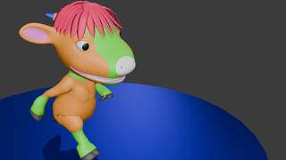 Ox Animation Made with Blender