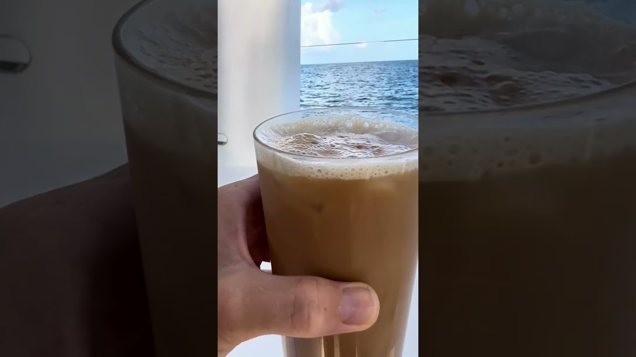 Boat Life Still Requires Iced Coffee 😂☕️