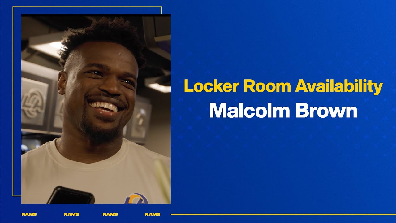 RB Malcolm Brown "So Excited To Be Back" With Rams After First Day Back
