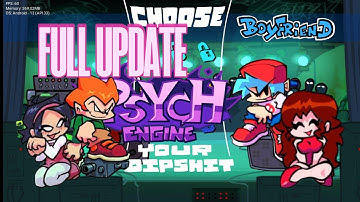 FNF PICO PLAYABLE///FULL UPDATE///PSYCH ENGINE ZIP