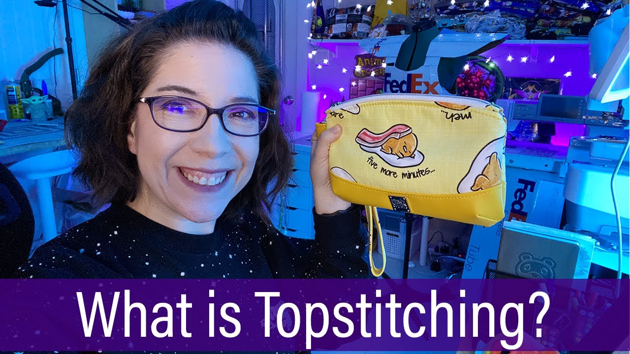 What is Topstitching in Relation to Bag Making?