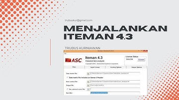 Menjalankan Iteman 4.3