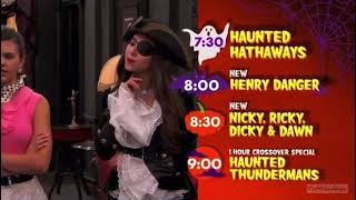 Nickelodeon Nicks New Saturday Night Line Up Promo October 11, 2014