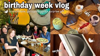 BIRTHDAY VLOG: brunch with the girls, bowling, cafe, new phone, holy week procession | #dayswithKim