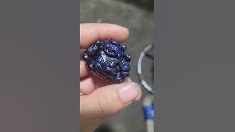 mặt Dây Chuyền di lạc saphire xanh sáng đẹp #gem #ruby #love