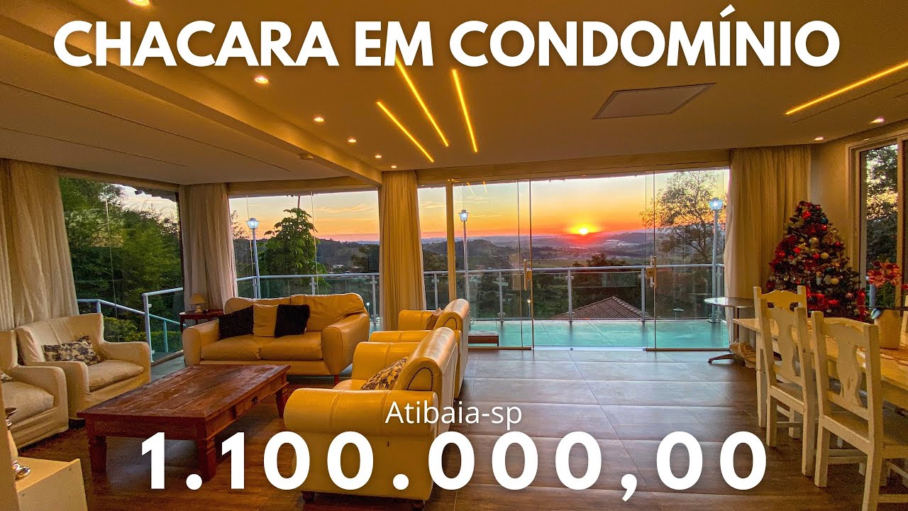 VENDIDO Casa de campo a venda em condomínio, vista panorâmica, lazer completo, Atibaia-sp