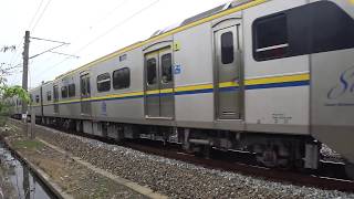 2333次與2352次區間車通過大林鎮中興路地下道