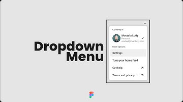 Drop down menu Prototype -- Pinterest Clone In Figma 06