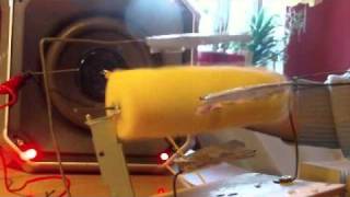 Simple HV ion motor