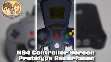 N64 Controller Screen Prototype Resurfaces