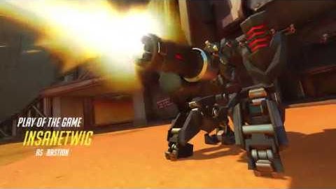 Overwatch - Junkertown - Bastion - POTG