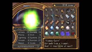 Dark Cloud 2 Bonus - Trumpet Gun to Bell Trigger