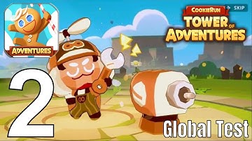CookieRun: Tower of Adventures Global Test Part 2 Gameplay Walkthrough Android IOS PC