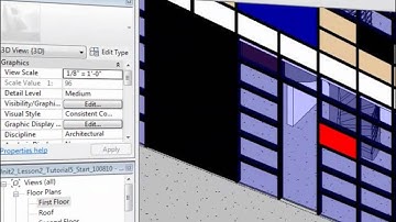 Revit Architecture - Placing Doors in Curtain Wall System