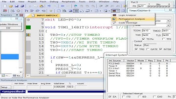 สอนMCS51 ตอน102INPUT SWITCH PRESS ON UNPRESS OFF LEDกดติดปล่อยดับไฟ1ดวง