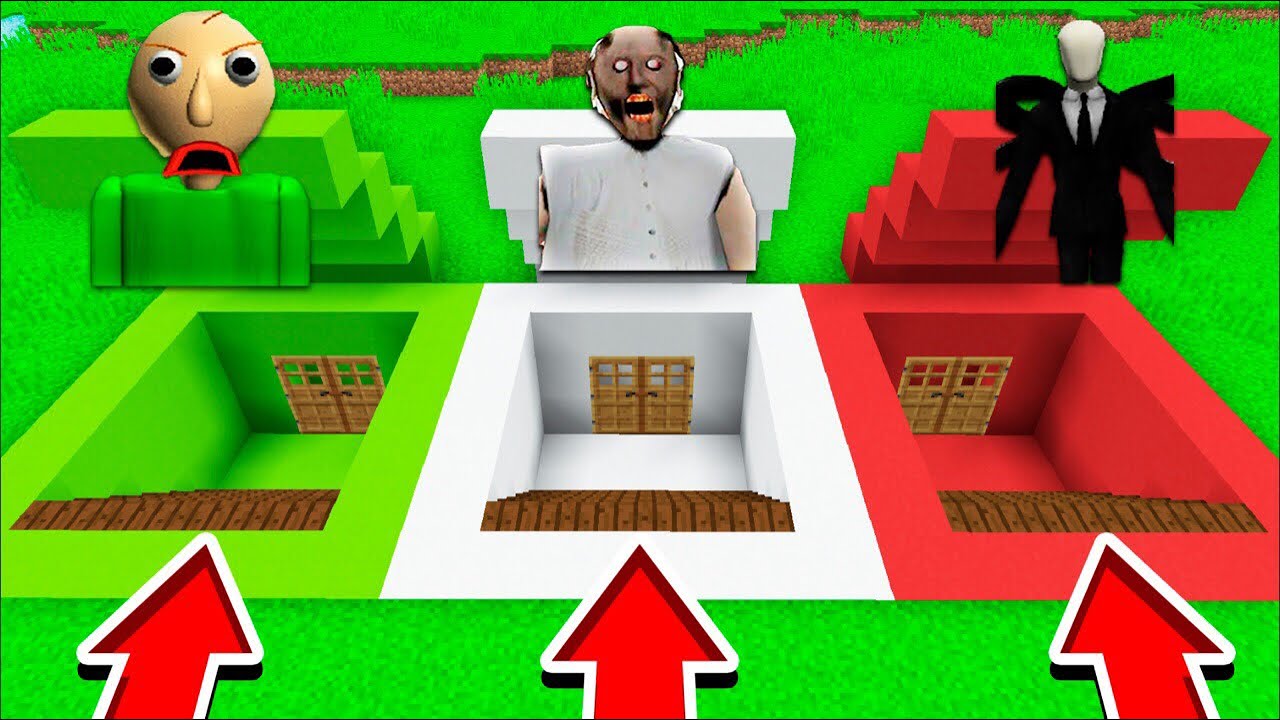 unspeakablegaming fortnite DO NOT CHOOSE THE WRONG SECRET BASE IN MINECRAFT!