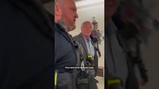 Ben & Jerry's co-founder arrested after Senate Gaza protest