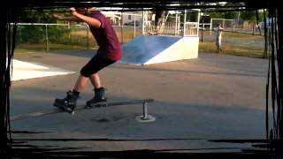 Aggressive Rollerblading!! Roller session in shawinigan!!!