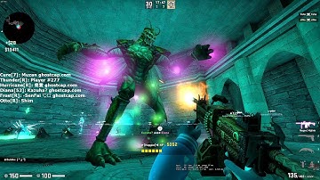 CSGO ZOMBIE ESCAPE ze_deathinvain_palace_v2 All Stages On Ghostcap