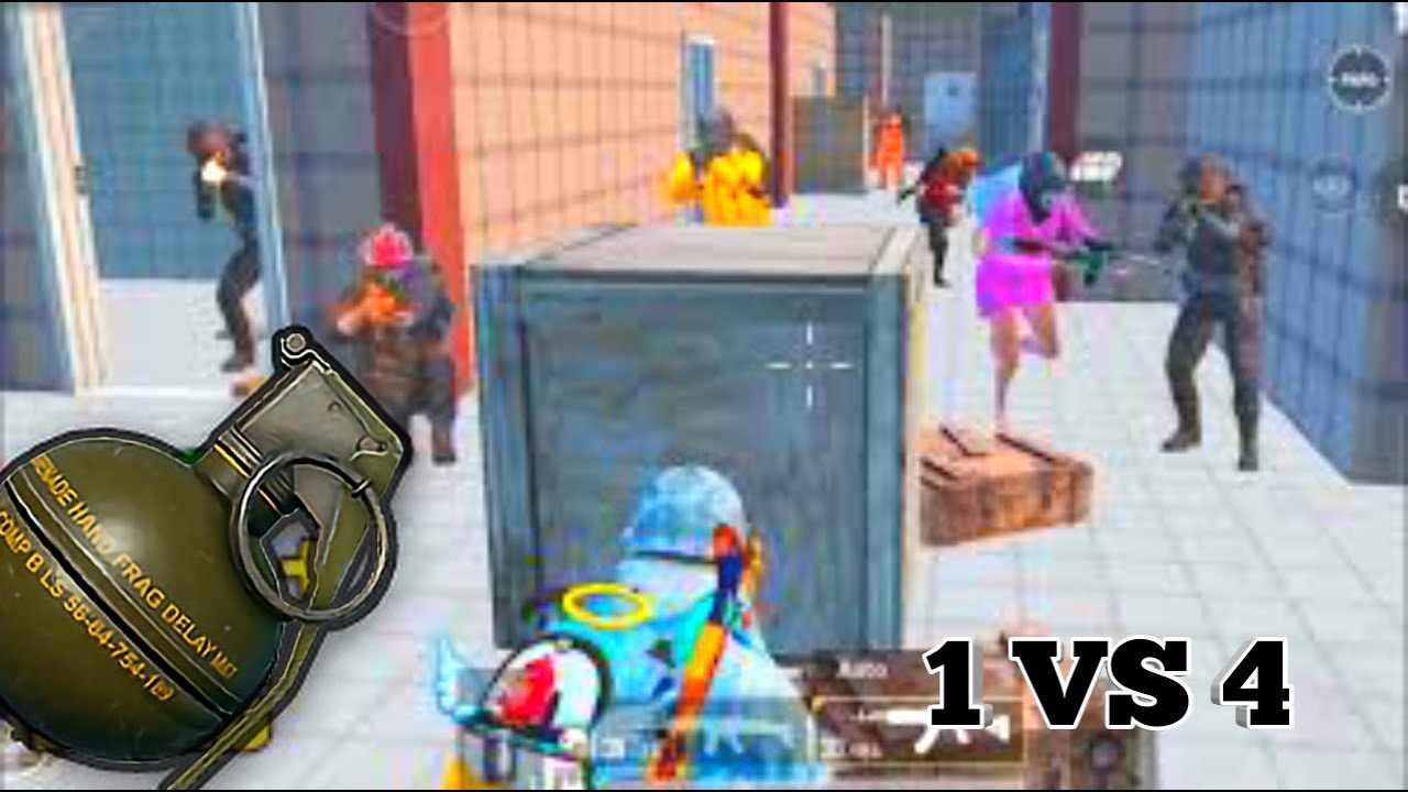1 vs 4 clutch || Impossible squad wipe || pubg mobile || - YouTube