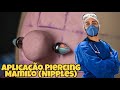 Aplicação De Piercing Mamilo Nipples Shorts Aplicação De Piercing Mamilo Nipples Shorts