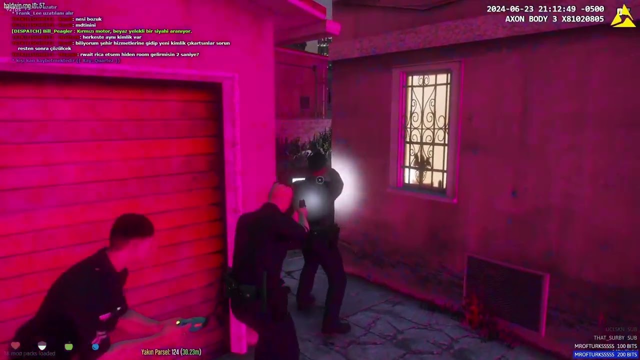 Bir siyahiyi kovaladım bu siyahi agresif çıktı. Memurlarıma ateş açtı [baldwin.rpg]