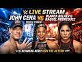 JOHN CENA vs BIANCA BELAIR & RAQUEL😱 1v2 WAR🐐🧱 | WWE 2K25 #verticallive #wwe2k25 #shorts
