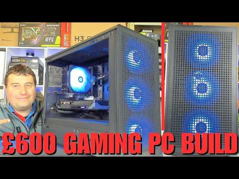 600 Gaming PC Build - Ryzen 5 5500 & RTX 5060 - YouTube