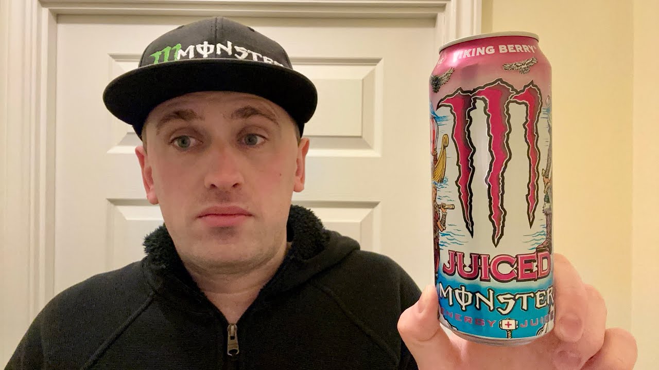 Обзор напитка • Monster: Juiced; Viking Berry (Великобритания)
