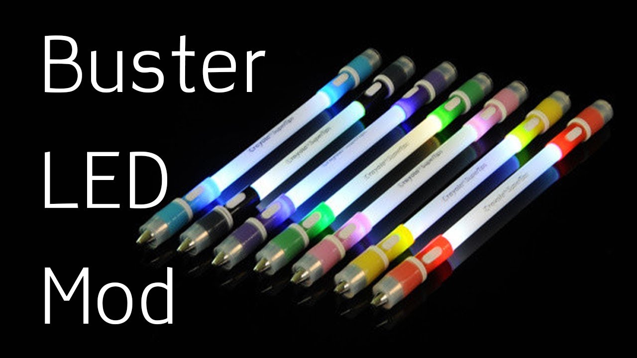 How to Make Buster LED Mod : : Pen Modding Tutorial - YouTube