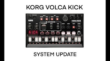 Korg Volca Kick System Update
