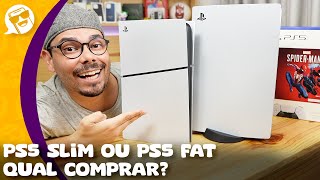 PLAYSTATION 5 SLIM vs PLAYSTATION 5 FAT: QUAL O MELHOR CONSOLE PARA COMPRAR EM 2024? (COMPARATIVO)