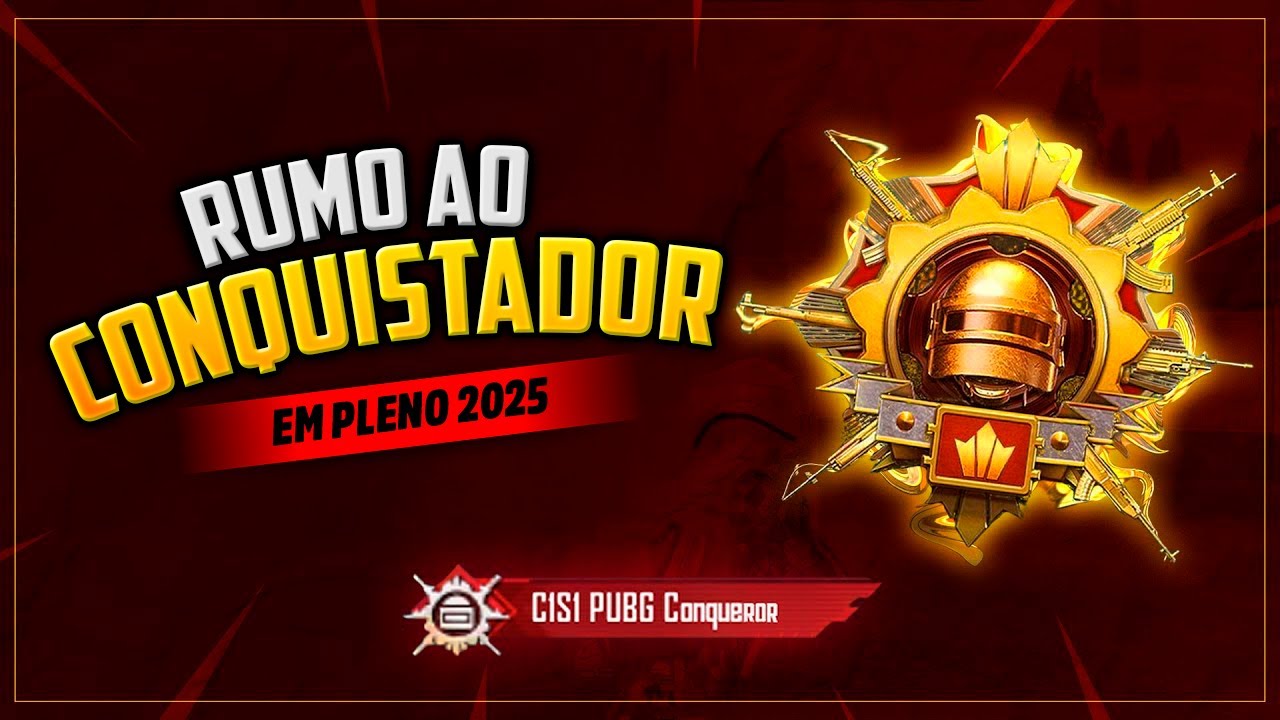 RUMO AO CONQUISTADOR SOLO - PUBG Mobile EP.1