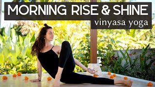 25 min Morning  Rise & Shine Vinyasa Yoga || Start Your Day Right