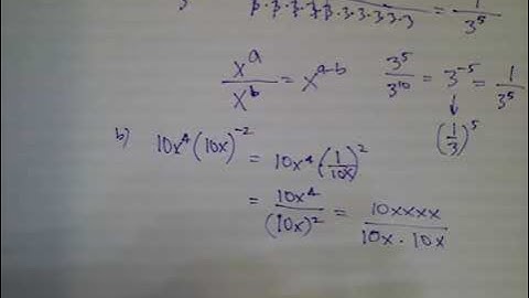 CPM CC3 Section 8.2.3 #8-95 (Simplifying expressions with exponents)