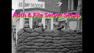 Auth & File Server Setup, using 9Front
