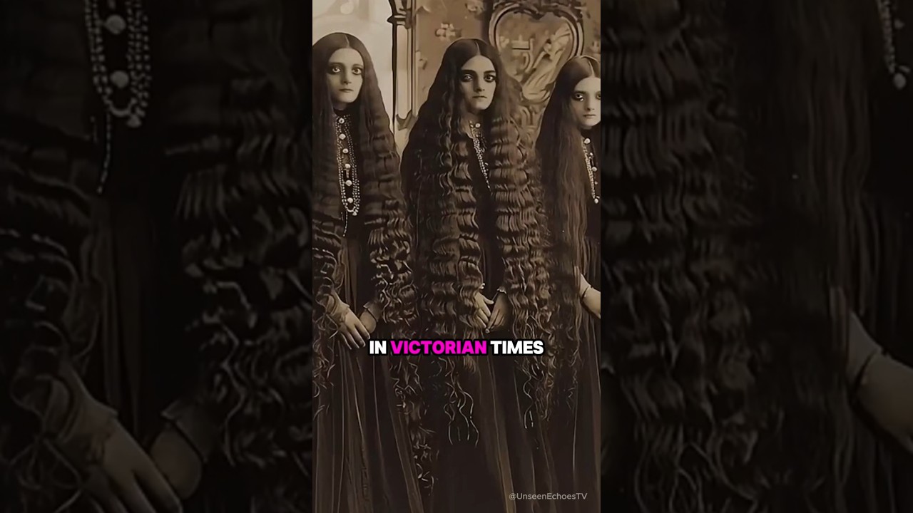 The Secret Of Victorian Women’s Hair 😨 | 