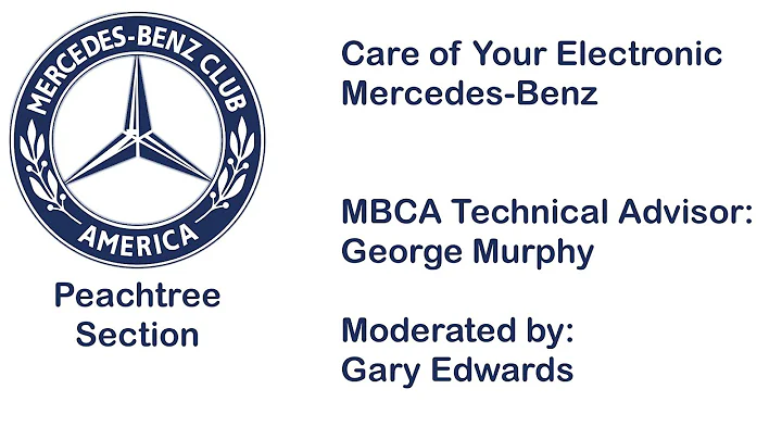 MBCA Peachtree Section May 2nd 2020 Electronics Ma...