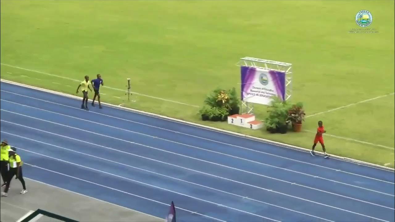 Primary School Tobago Zone Track and Field 1500M Walking Race YouTube