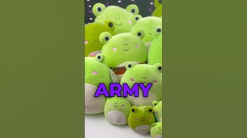 I want my own FABULOUS FROG 🐸 SQUISHMALLOW planet! 🌎 #squishmallows #shorts