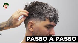 PARE DE ERRAR NO CORTE COM FRANJA!