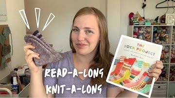 Reading and Knitting The Sock Project by Summer Lee