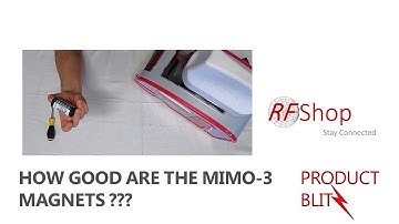 How good are the magnets for the Poynting MIMO-3 antenna series ?