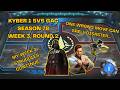 Sometimes a match comes down to a few key moments... | 5v5 GAC Kyber 1 | Season 78, Week 3