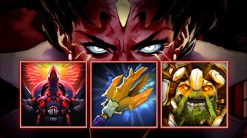 (Dota 2 Ability Draft) - [ Insatiable Hunger + Bash of the Deep + Grow ]