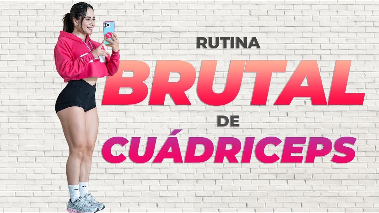 Entrenamiento juntas para construir los mejores cuádriceps 😍🦵