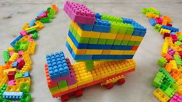 Satisfying DIY Lego Truck /ASMR Building Blocks/block game /lego building fun#asmr#buildingblocks