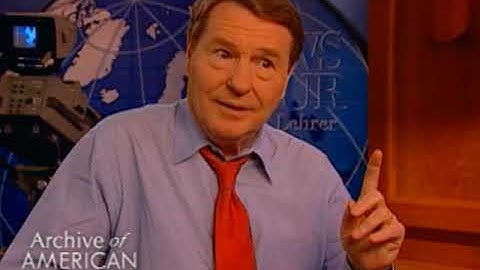 Jim Lehrer on making the transition from KERA to PBS - TelevisionAcademy.com/Interviews